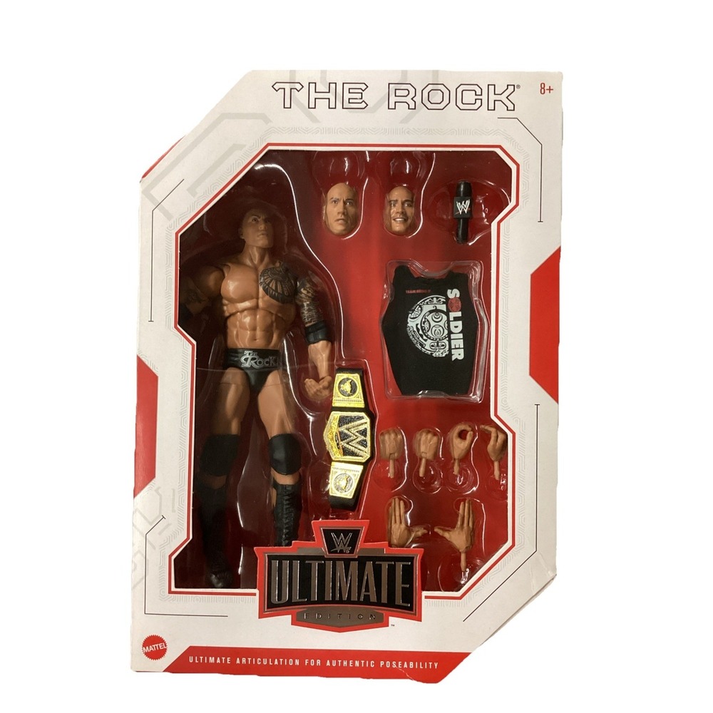 The Rock Wwe Ultimate Edition Action Figure - Picture 2 of 2
